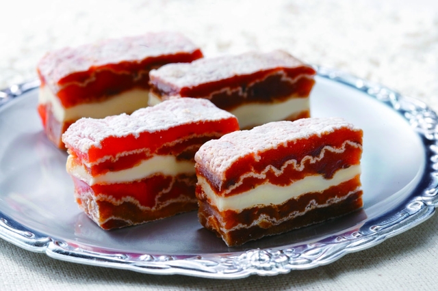 市田柿ミルフィーユ