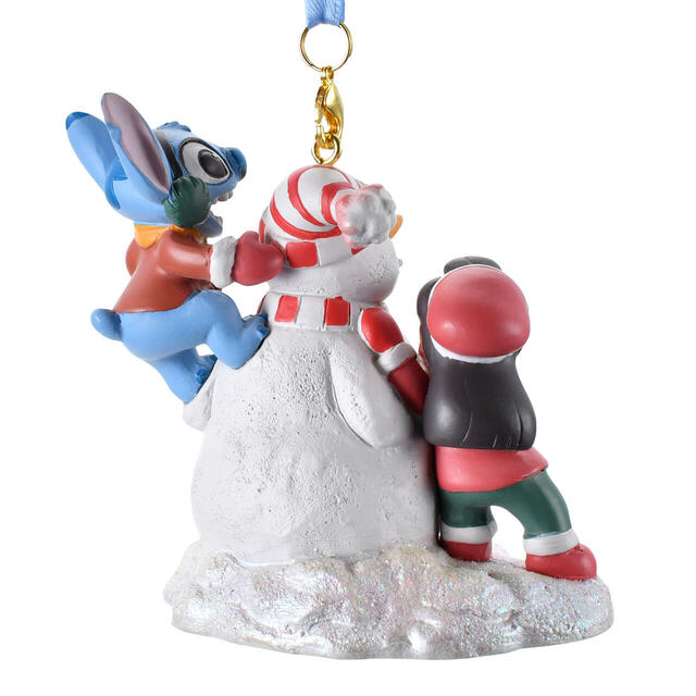 リロ＆スティッチ オーナメント 雪だるま Disney Christmas Ornament 2,200円 ※一部店舗限定