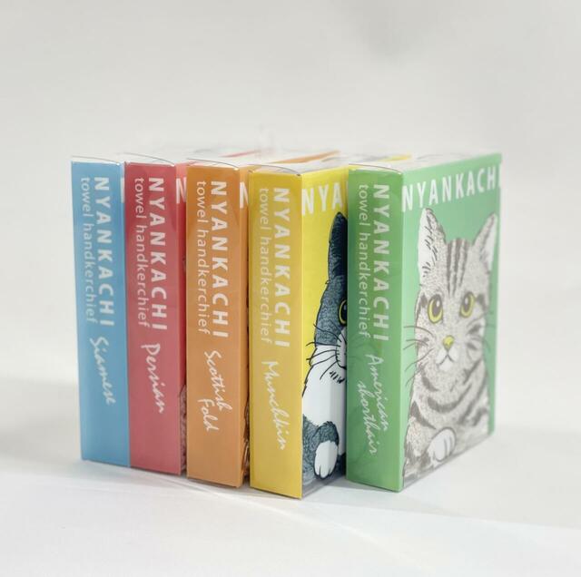 ロフト「THANK YOU GIFT」にゃんかち 全5種類(りぶはあと) 各990円