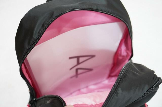 A4サイズのクリアファイルも入る