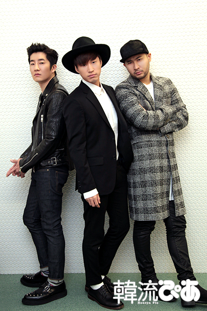 EPIK HIGHの取材の写真