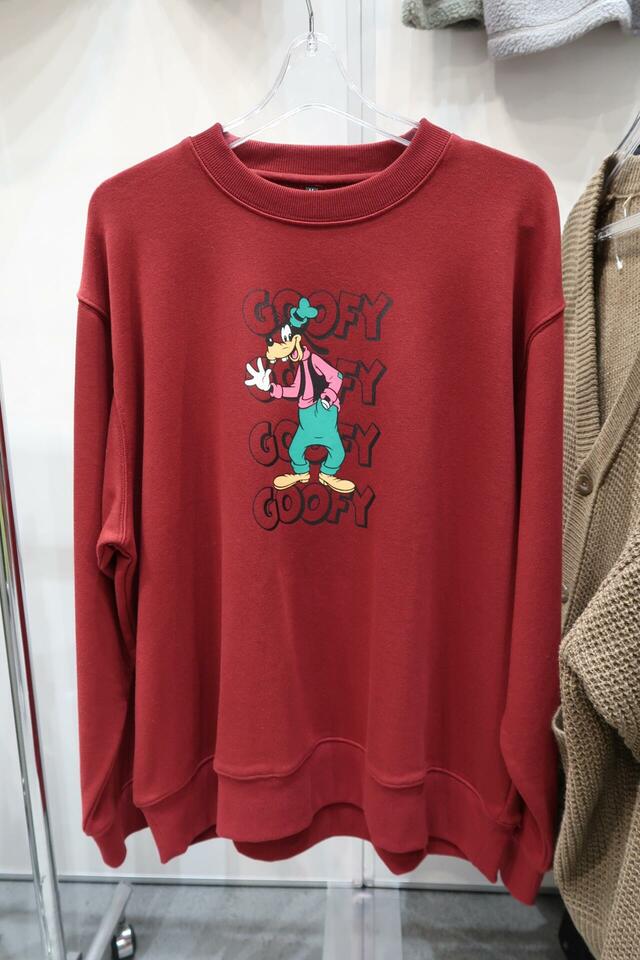 ワークマン　Disney裏毛スウェットシャツ　大人用