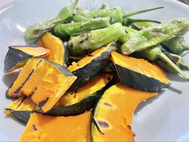 【ニトリ　IHダイキャストグリルパン】こんがり焼き目がついて美味しそう