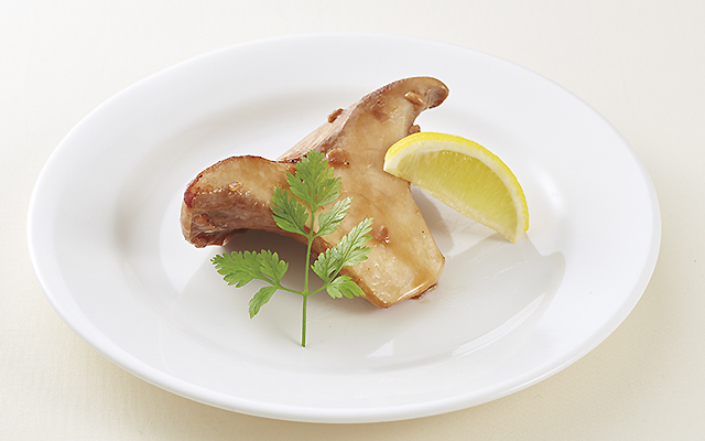 秋田産 白神あわび茸のグリル