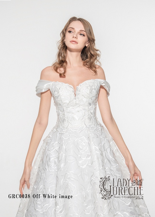 「LADY GURECH（レディ・グレーチェ）」新作ウェディングドレス GRC0038_Offwhite