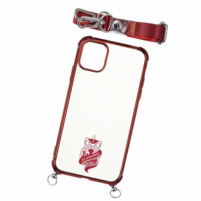 『ディズニー ツイステッドワンダーランド』 iPhoneケース（11用）全8種 スカラビア寮章