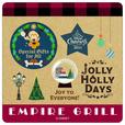 ディズニーアンバサダーホテル「エンパイア・グリル」ディズニー・クリスマス　エンパイア・グリル・ランチ コースター