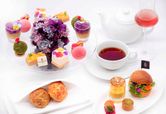 スイーツ5種、セイボリー4種、スコーン2種