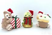 「クリスマスを楽しむグッズ」ぬいぐるみバッジ