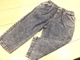 【バースデイ maninaトドラー　デニムロングパンツ （100～120cm　manina ）】本格的なデニムパンツ