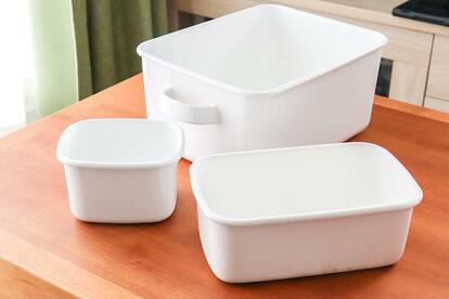 無印良品　ホーロー　10個セット 気づけば10年以上使っていました。いろいろ試しても、無印良品の