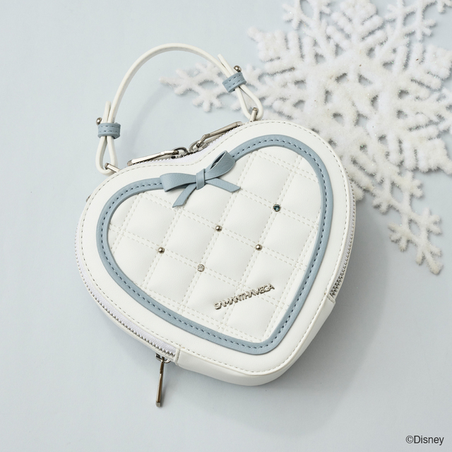 ハート型ショルダーバッグ 19,800円｜SAMANTHAVEGA ディズニー『アナと雪の女王』コレクション