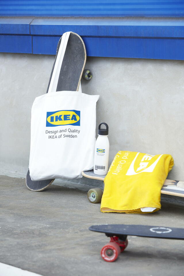 【イケアの人気バッグ売上ランキング 2位】「EFTERTRÄDA/エフテルトレーダ バッグ ホワイト」IKEA Family価格 599円(税込)、通常価格 799円(税込)