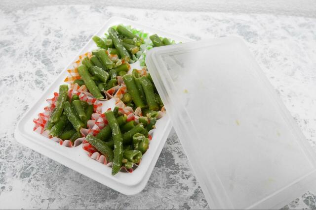 【セリア お弁当作り置き冷凍トレー】朝はお弁当箱に詰めるだけ