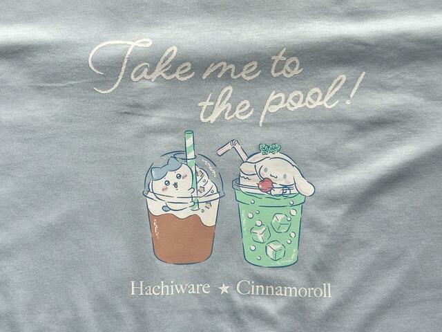 フロントの中央にはハチワレ＆シナモンのプリント入り