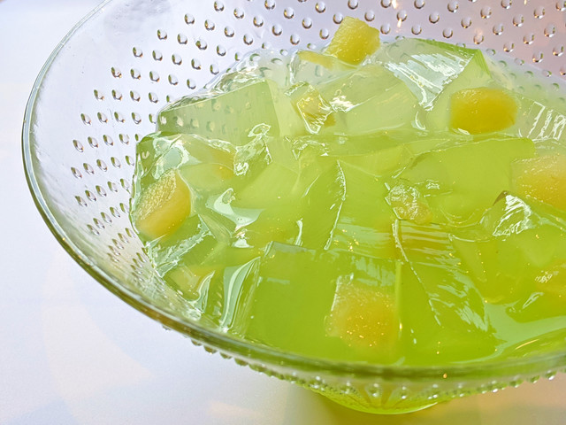 『しゃきしゃき青りんごゼリー』