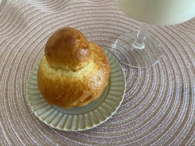 【Picard ブリオッシュ・パリジェンヌ】電子レンジで30秒温めたら食べられる手軽さが魅力