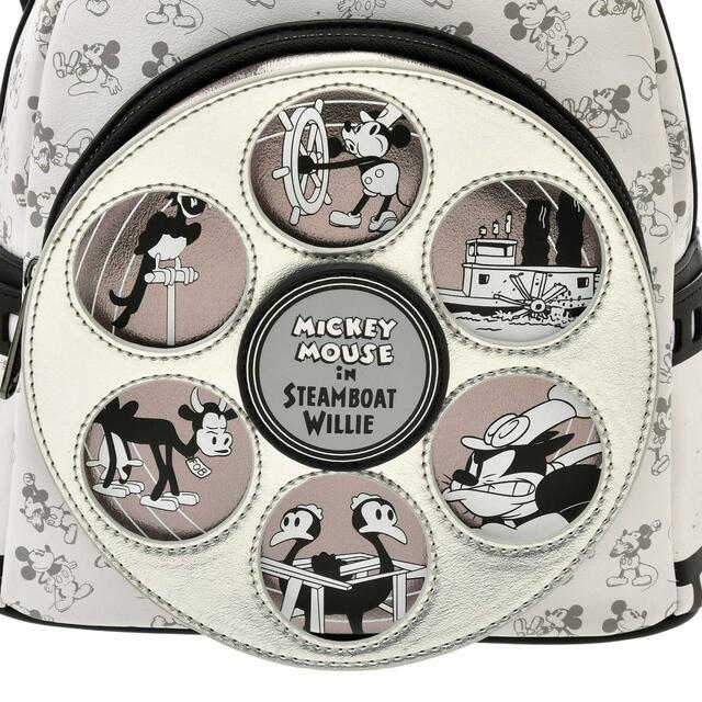 【Loungefly】ミッキー、ピート リュックサック・バックパック 蒸気船ウィリーDisney100 Decades 20s Collection 13,200円
