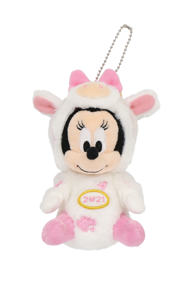 TDR 2021年 ウシのコスチューム ぬいぐるみバッジ 1,700円