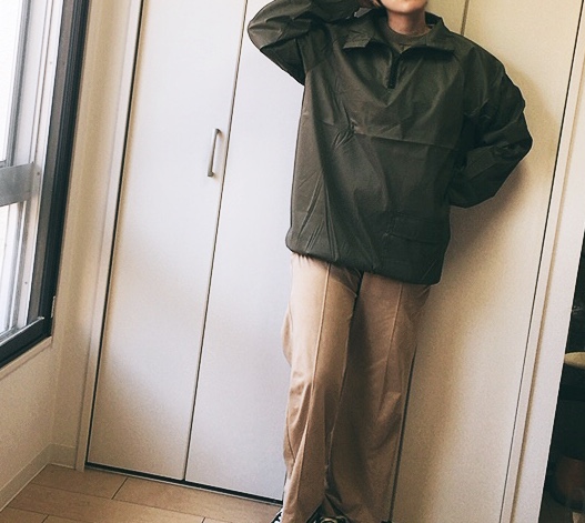 【ワークマン ストレッチジップアップウィンドブレーカー】ちょっとしたお出かけ着に最適