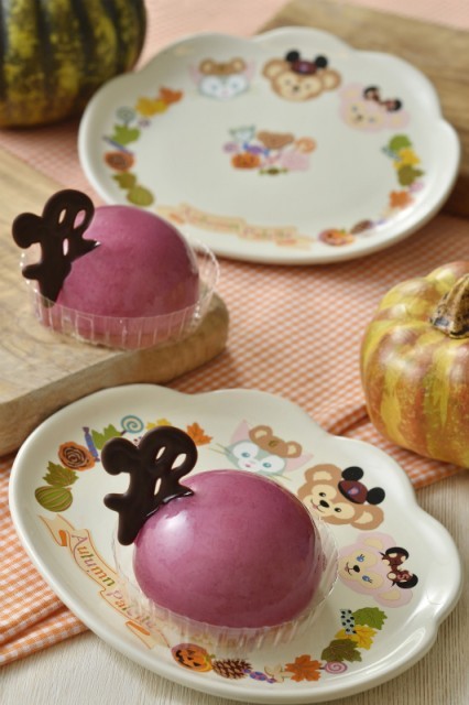 ダッフィーのハロウィーンフード　グレープ&チーズクリーム