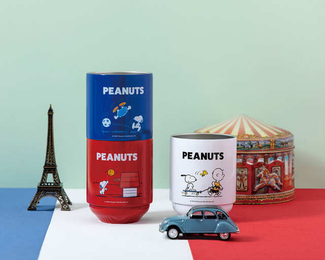 『SNOOPY 真空断熱 スタッキングタンブラー BOOK』3色同時発売！