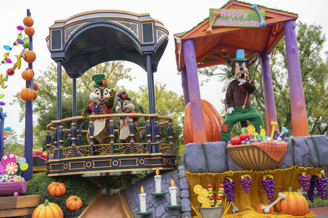 東京ディズニーランド「ザ・ヴィランズ・ハロウィーンInto the Frenzy”」プレスプレビューの様子