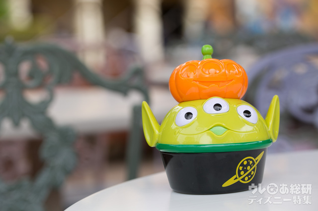 リトルグリーンまん、スーベニアケース付き|東京ディズニーランド「ディズニー・ハロウィーン」2016