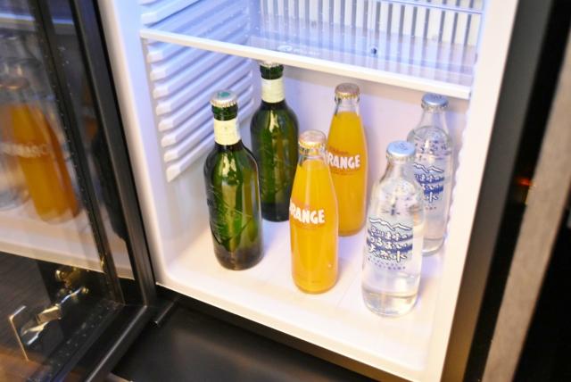 冷蔵庫の飲み物も自由に楽しめる