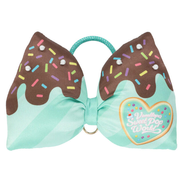 ヘアゴム 1,300円｜ディズニー・パルパルーザ「ヴァネロペのスウィーツ・ポップ・ワールド」スペシャルグッズ｜販売店舗：東京ディズニーランド「ディズニー＆カンパニー」｜発売日：2025年1月14日（火）