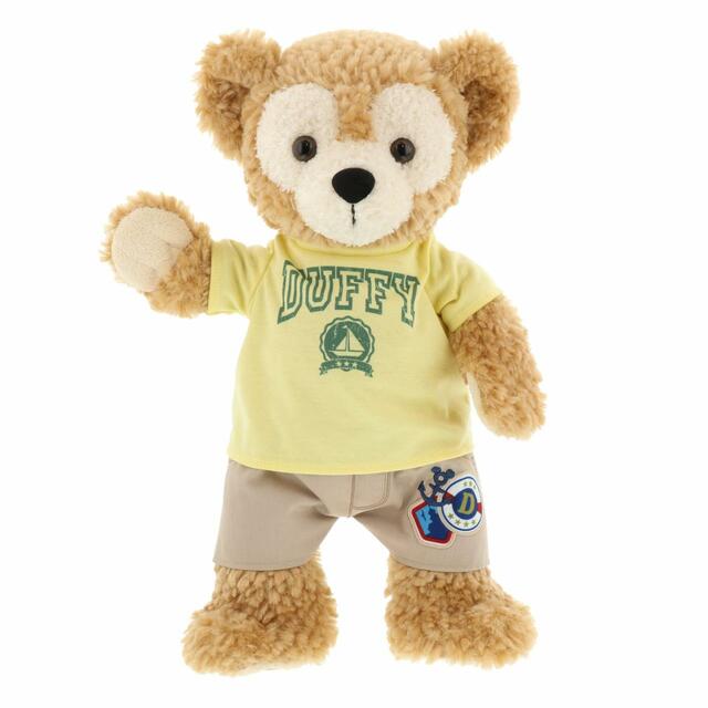 ぬいぐるみコスチューム 5,400円｜セット内容：Tシャツ、パーカー、ズボン ※ぬいぐるみ本体は別売りです｜「ダッフィー＆フレンズのサマーナイト・メロディー」スペシャルグッズ｜東京ディズニーリゾート40周年“ドリームゴーラウンド”｜発売日：2023年7月3日（月）｜販売店舗：東京ディズニーシー「マクダックス・デパートメントストア」