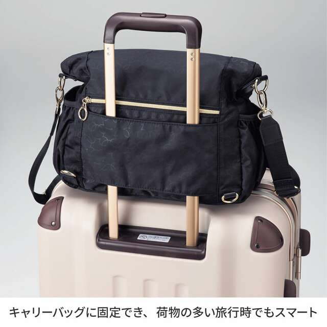 エンボス2WAYトラベルバッグ(ショルダーバッグ/リュックサック)「ミッキーモチーフ」|¥ 8,990 (税込)