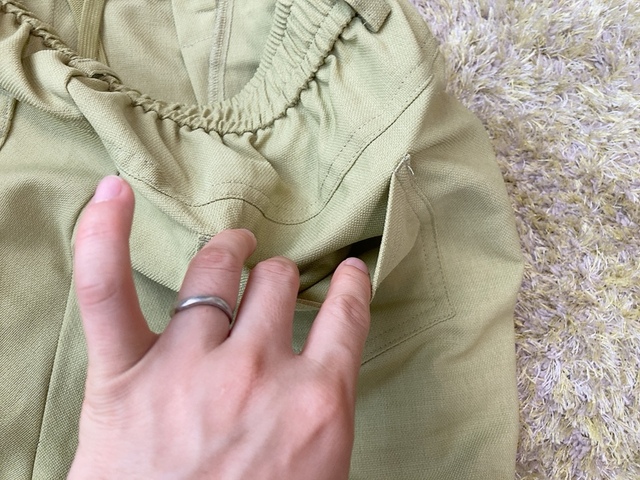 【ワークマン レディースシーンレスシームレスパンツエア】ポリエステル100%でガシガシ洗える