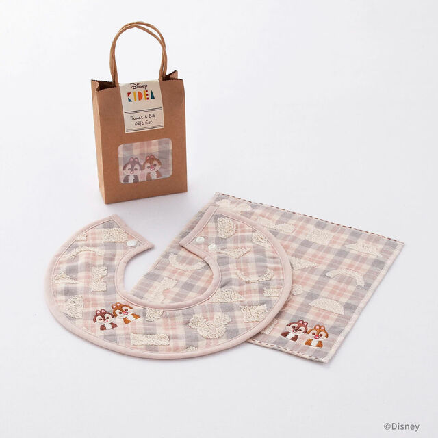 KIDEAタオル・ギフトセット ERABU/タオルハンカチ&スタイ 3,080円