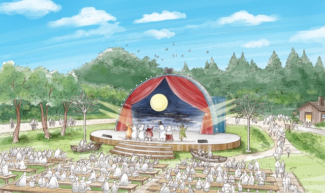 MOOMINVALLEY PARK_ライブエンターテインメントが繰り広げられるエンマの劇場