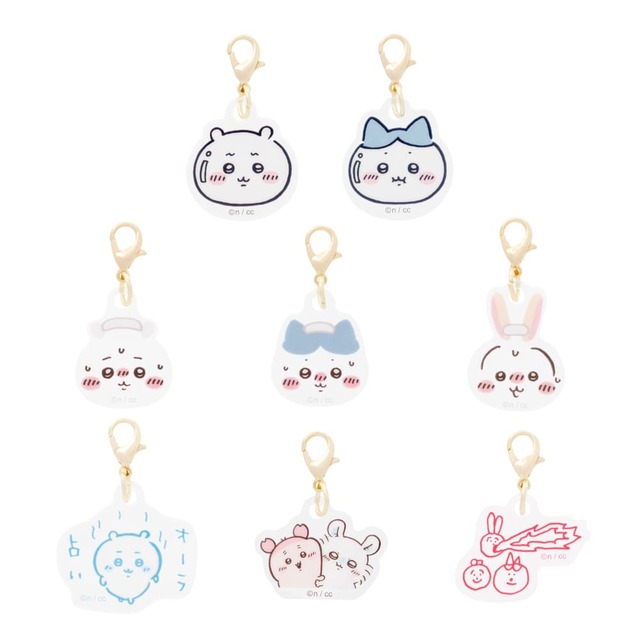 【ちいかわレストラン 食欲そそるHOTなフェア】HOTなミニアクリルチャームinカプセル(全8種) 1回 ￥300