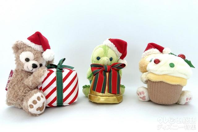 「クリスマスを楽しむグッズ」ぬいぐるみバッジ