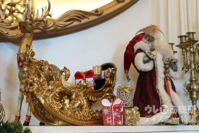 京ディズニーシー・ファンタジースプリングスホテル グランドシャトー　クリスマス装飾