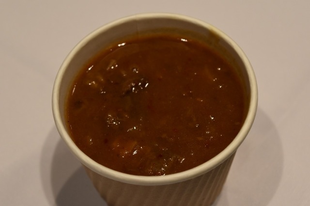 ウワサの肉山のカレー