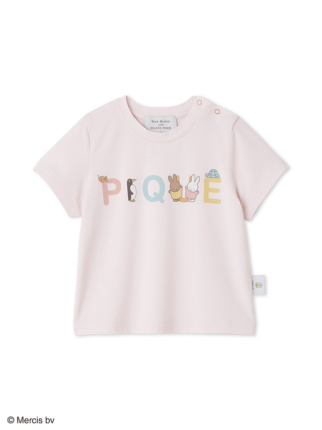 【ジェラート ピケ×ディック・ブルーナ】＜ベビー＞接触冷感ワンポイントTシャツ（税込4,400円）サイズ：80
