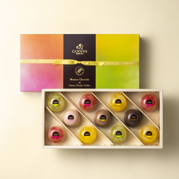 ムースショコラ エ カカオフルーツジュレ11個入/4,320円