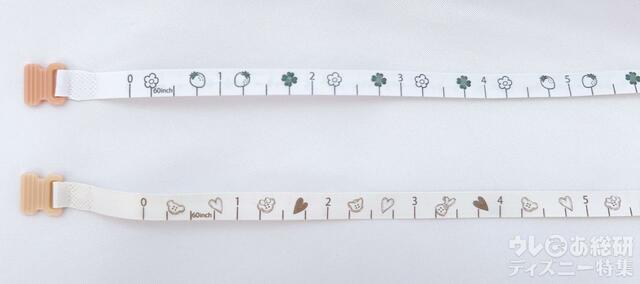 「ダッフィー＆フレンズのハートフェルト・ストロベリーギフト」メジャー比較