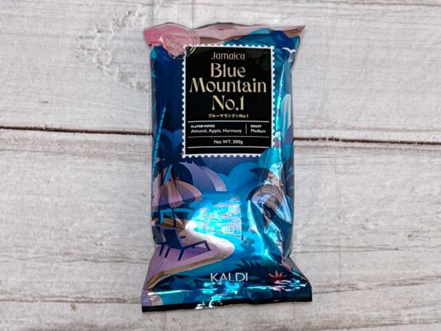 【カルディ コーヒー福袋豪華セット】「ブルーマウンテン　No.1」。内容量は約200gです