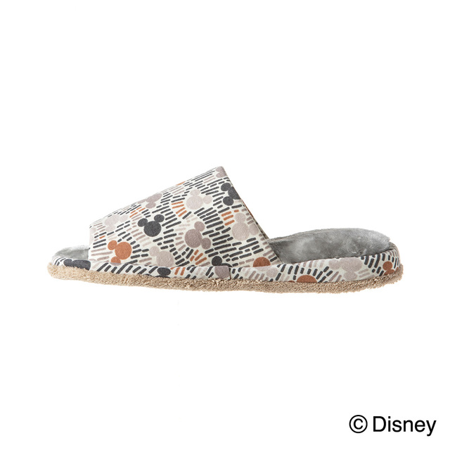 掃除もできるスリッパ＜ミッキーマウス＞