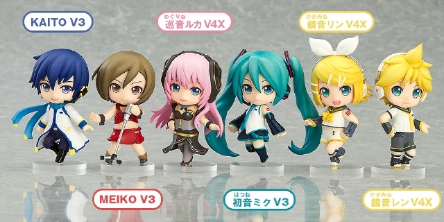 ねんどろいど 初音ミク 15体セット リン レン ルカ カイト メイコ