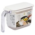【ロフト「キッチン便利グッズ」売上ランキング 6位】「調味料ポット ホワイト（マーナ）」1,078円（税込）