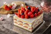 「苺のショートケーキ」<期間:2026年2月25日~>【フレッシュ苺&苺スイーツ、本格イタリアンが食べ放題!「XEX」4店舗で贅沢ランチブッフェ順次スタート!】