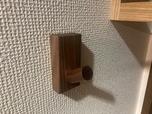 【無印良品　壁に付けられる家具】「フック　ウォールナット材」（890円）サイズ感も◎