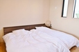 ベッドも大きめでゆったり