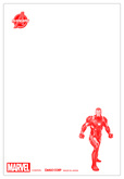 MARVEL 3D ポストカード -003 Iron Man 500円